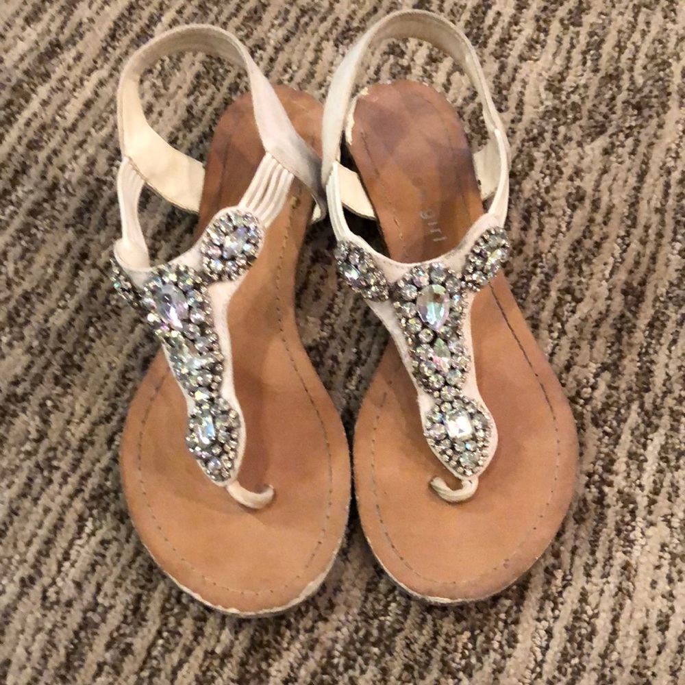 Madden Girl Jeweled Sandal